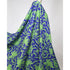 EXCLUSIVE 90% Linen 10% Silk – 'Floral Hero' | Cobalt & Green Tea